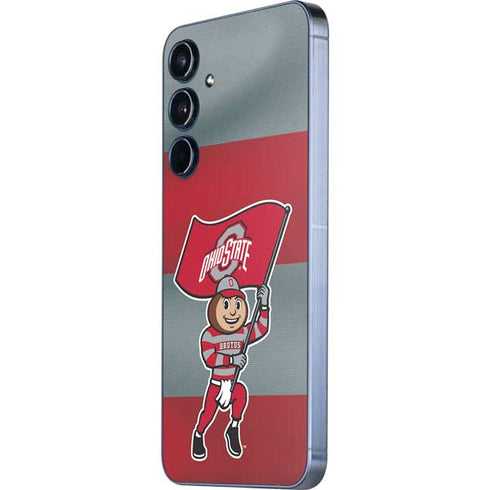 Ohio State University OSU Buckeyes Flag Galaxy A35 5G Skin